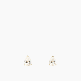 Pear Stud Earrings Gold