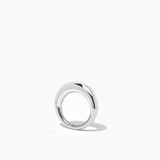Ellipse Ring Silver 17 mm