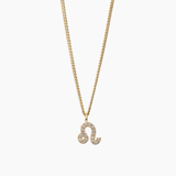Zodiac Necklace Gold Taurus