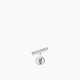 Long Stone Labret Silver