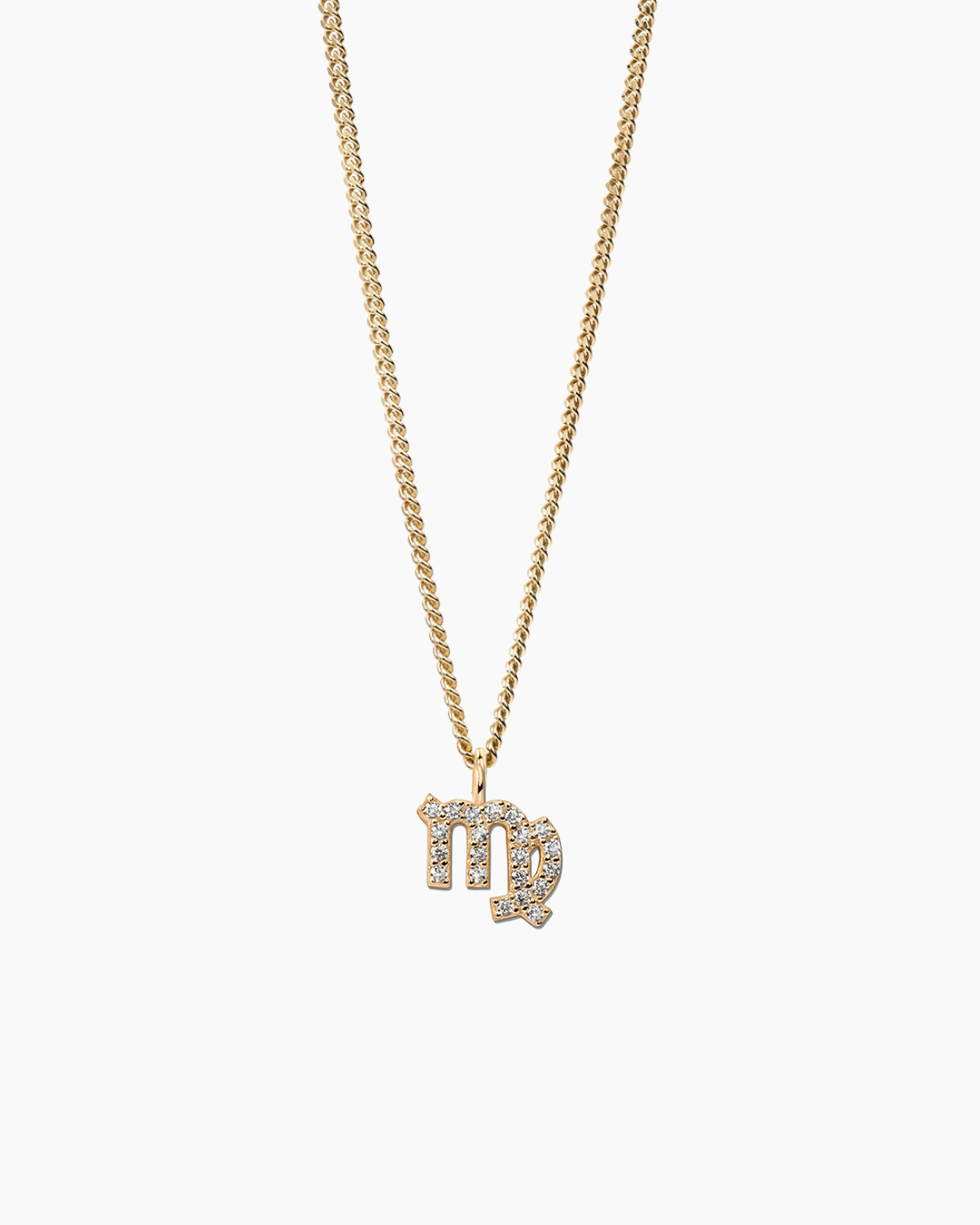 Zodiac Necklace Gold Taurus