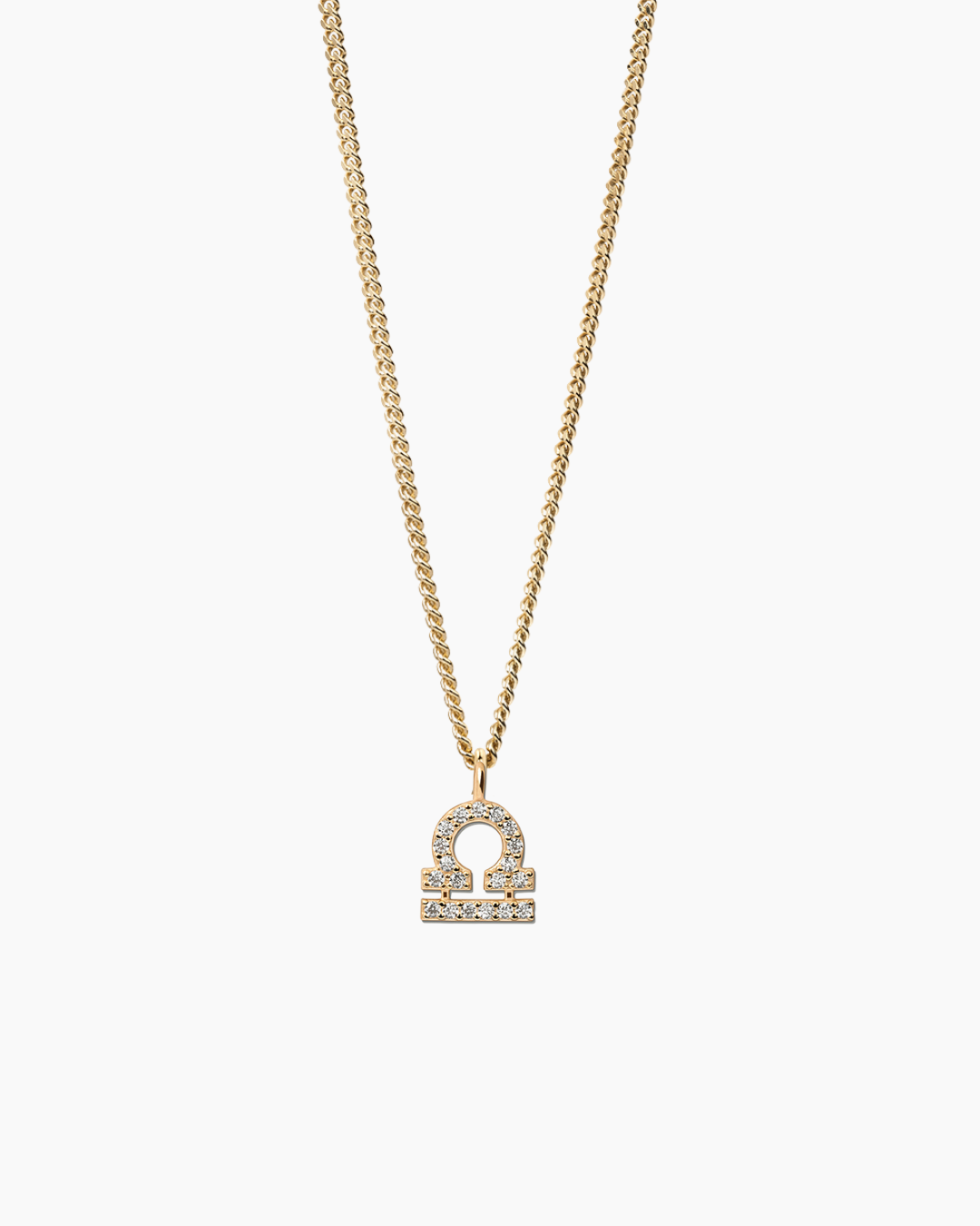 Zodiac Necklace Gold Taurus