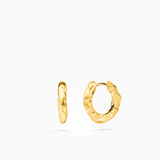 Sole Huggie Hoops Gold 9 mm