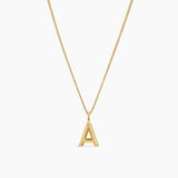 Letter Charm Gold