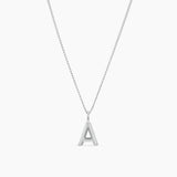 Letter Charm Silver