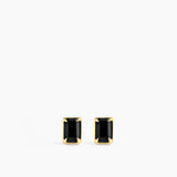Black Studs Gold