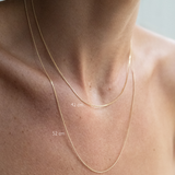 Thin Chain Gold 52 cm