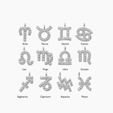 Zodiac Necklace Silver Taurus