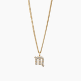 Zodiac Necklace Gold Taurus