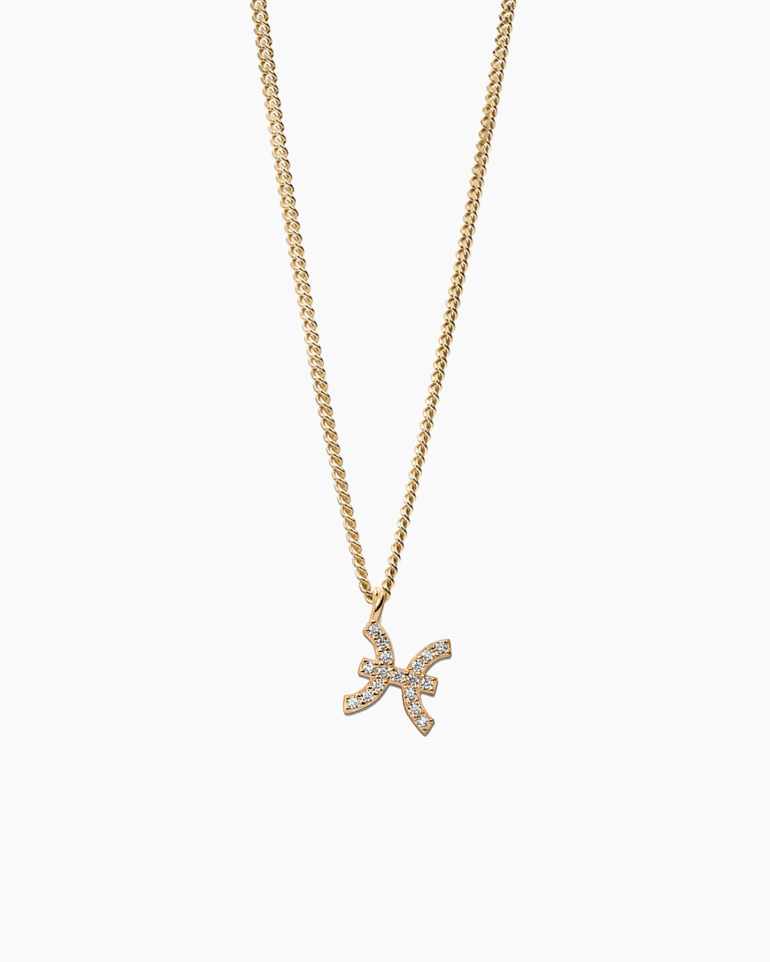 Zodiac Necklace Gold Taurus