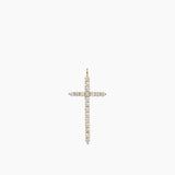 Large Cross Pendant Gold