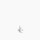 Swallow Charm Silver