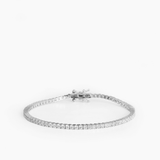 Tennis Bracelet Silver 2mm