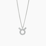 Zodiac Necklace Silver Taurus