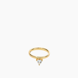 Triangle Ring Gold 15 mm