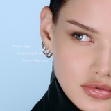 Rivetto Hoops Large Silver