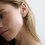 Stud earrings Silver-7mm