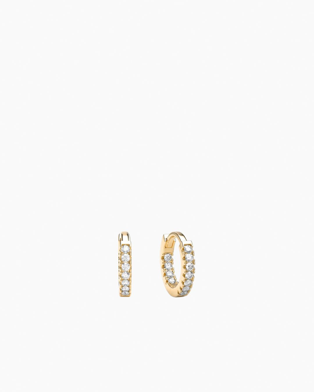 Stone Huggie Gold 6mm