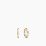Stone Huggie Gold 6mm