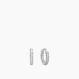 Stone Huggie Silver 6mm