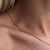 Flat Chain Gold 47 cm