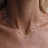 Cross Charm Silver