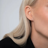 Stud Earrings Silver - 2 mm