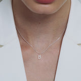 Letter Charm Silver