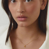 Swallow Necklace Gold 52 cm