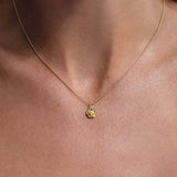 Rose Necklace Gold 52 cm