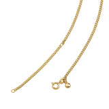 Large Cross Necklace Gold