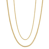 Large Cross Necklace Gold
