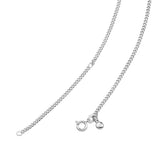 Large Cross Necklace Silver