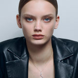Serpente Necklace Silver