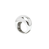 Ellipse Ring Large Silver 17 mm