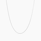 Thin chain Silver 52 cm
