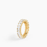 Eternity Emerald Ring Gold