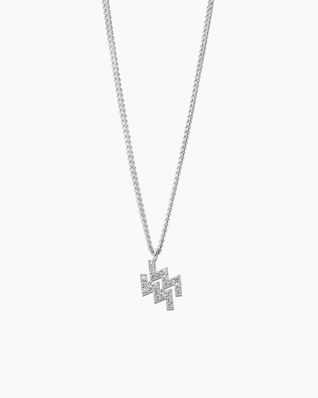 Zodiac Necklace Silver Taurus