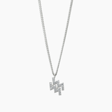 Zodiac Necklace Silver Taurus