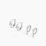 Drop Huggies Kit Silver