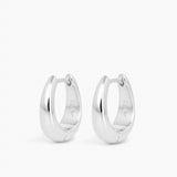 Ellipse Earrings Silver
