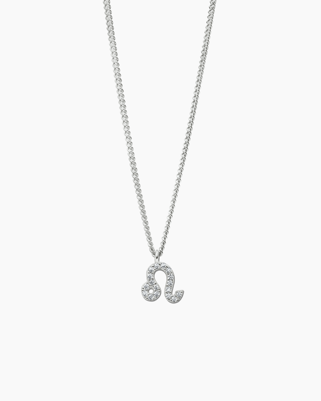 Zodiac Necklace Silver Taurus