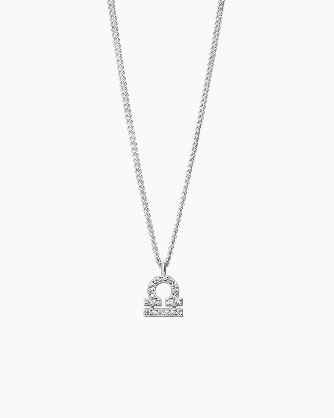Zodiac Necklace Silver Taurus