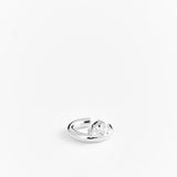 Pear Ear Cuff Silver