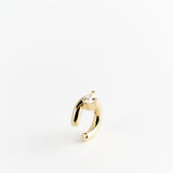 Pear Ear Cuff Gold