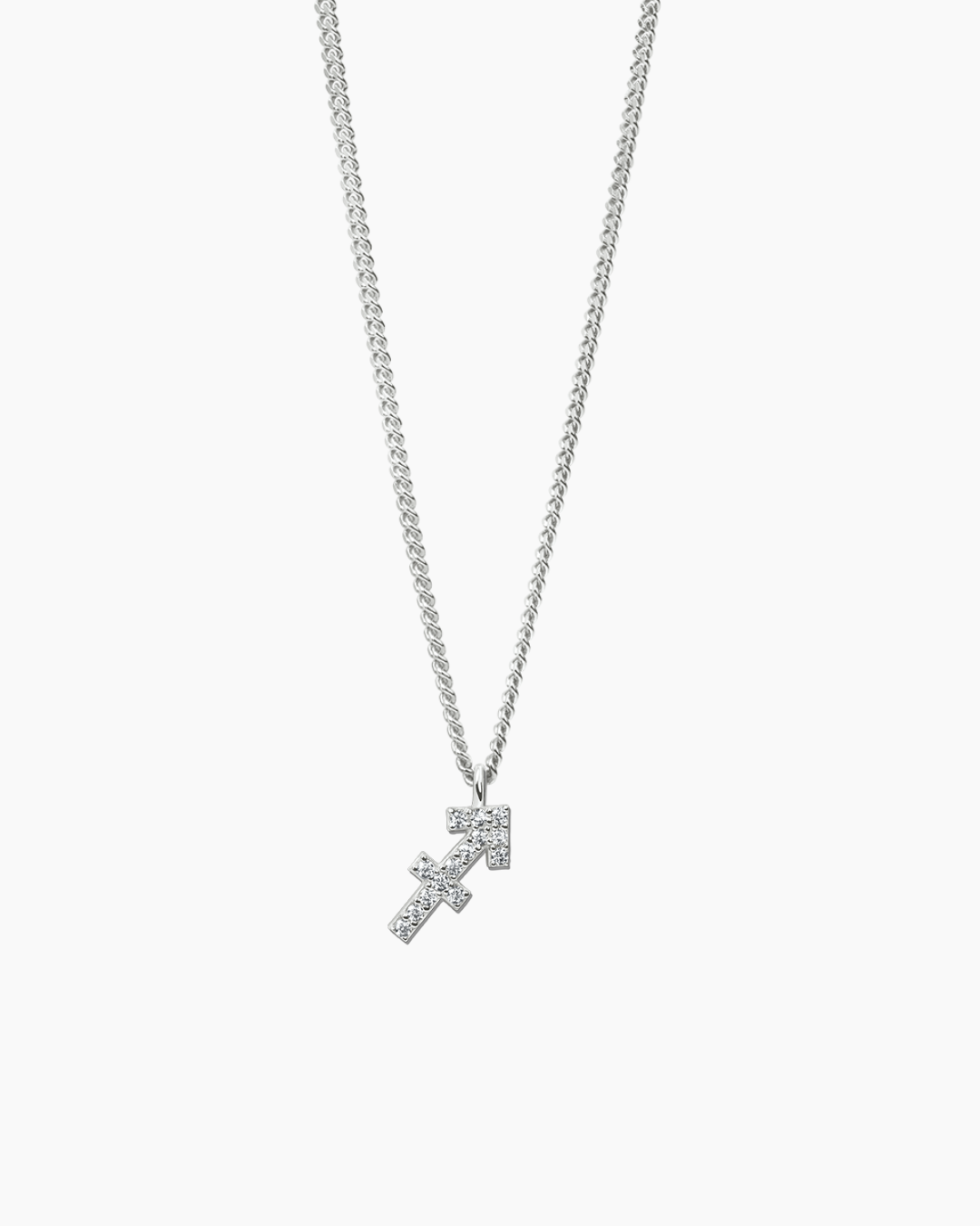 Zodiac Necklace Silver Taurus