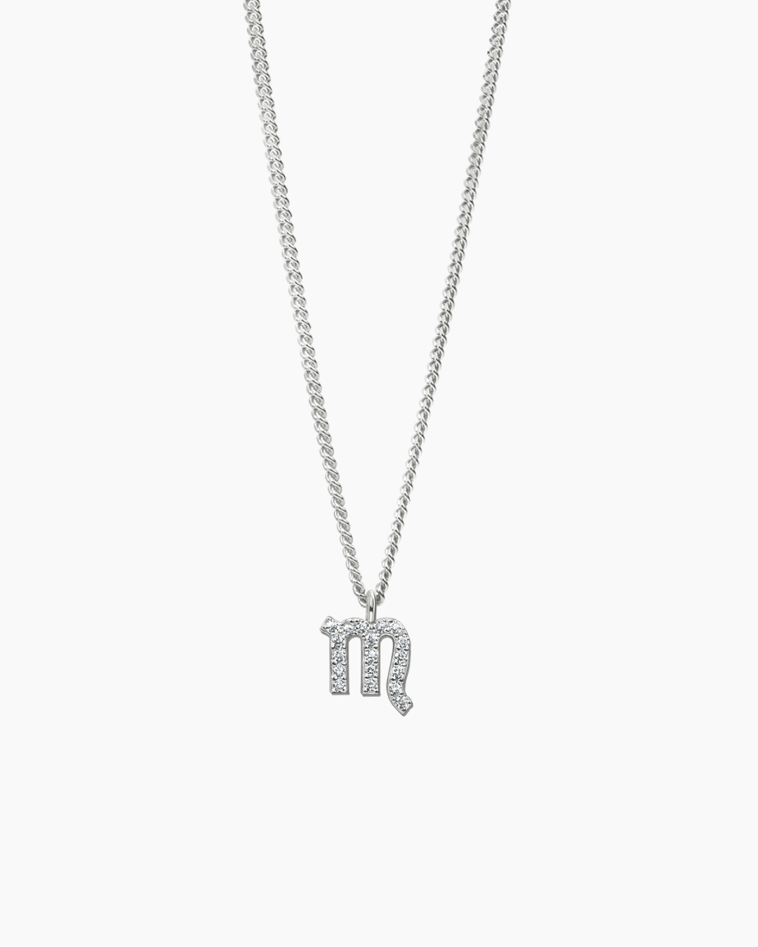 Zodiac Necklace Silver Taurus
