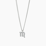 Zodiac Necklace Silver Taurus