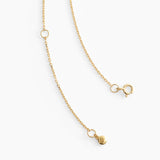 Solitaire Necklace Gold