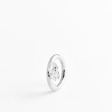 Sopra Doppio Pera Ring Silver